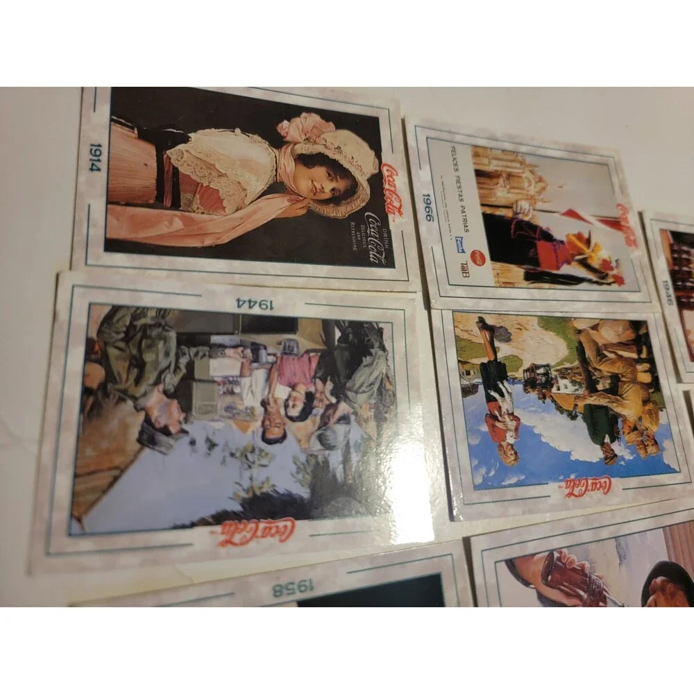 Coca Cola Collection 1994 Series 2 Collectible Cards Bundle Of 8
